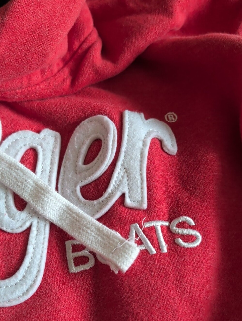 Red Ranger Boats Hoodie - Picture 4 of 5